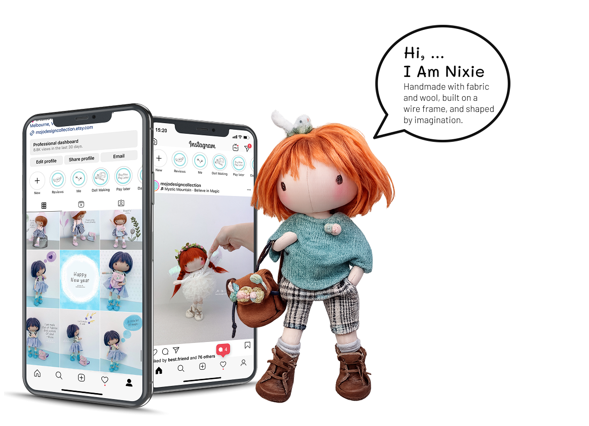 Nixie Dolls collection detail